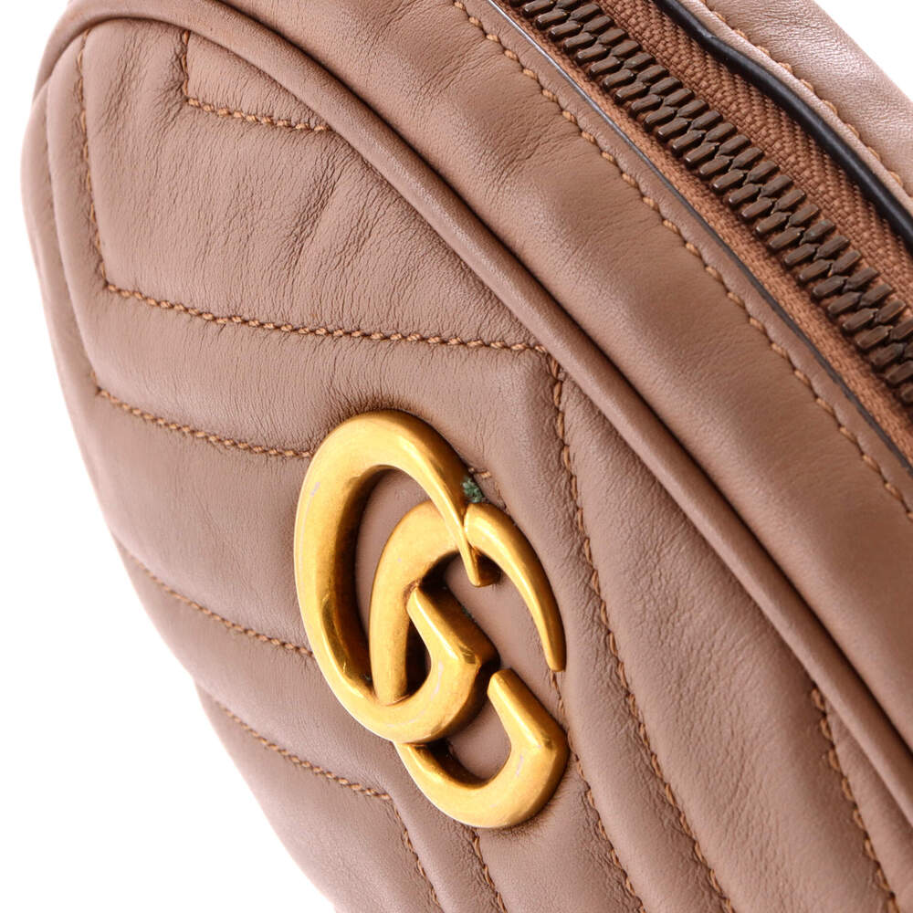 Gucci Gg Marmont Belt Bag Matelasse #247830G94B - Picture 7 of 8